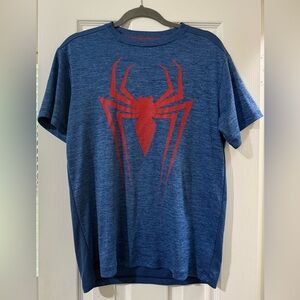 Marvel Red Spider Graphic Blue Men's Tee